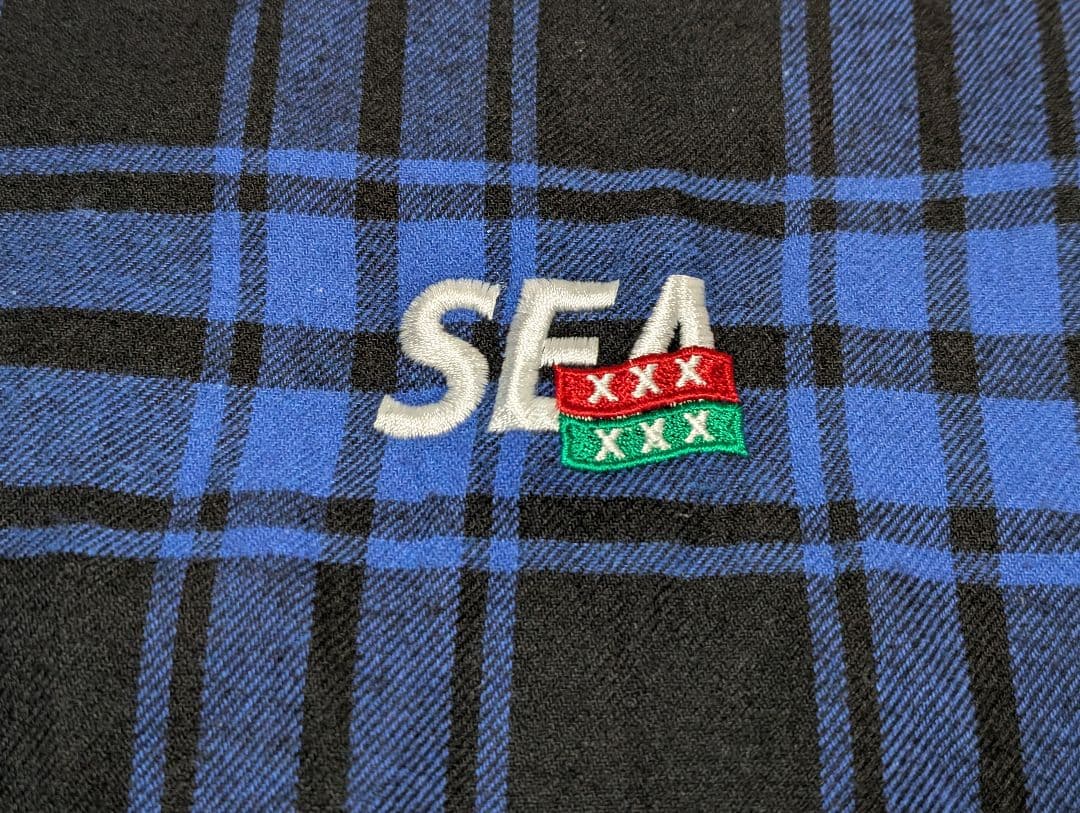 WIND AND SEA × GOD SELECTION XXX ネルシャツ L