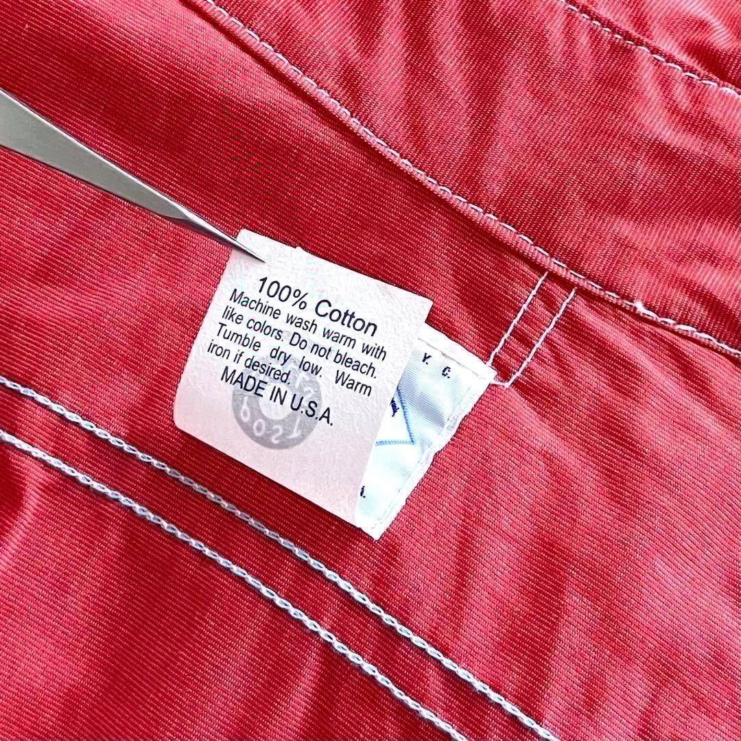 未使用 USA製 POST O’ALLS ワークシャツ コットンシャンブレー M