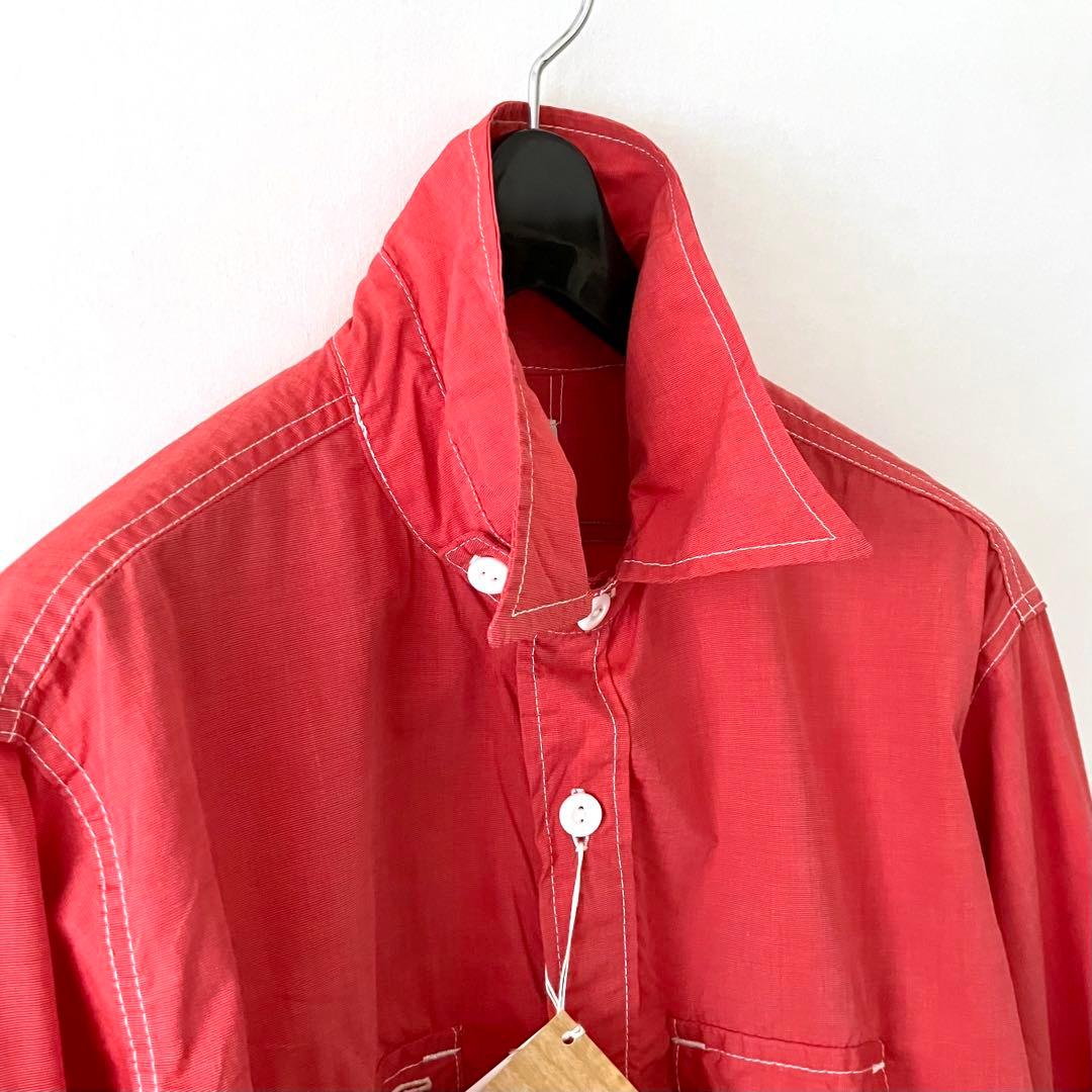 未使用 USA製 POST O’ALLS ワークシャツ コットンシャンブレー M