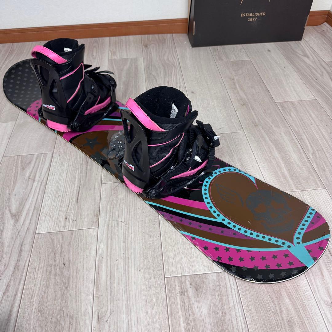 キッズ スノーボード セット 110cm ブーツ20-21cm