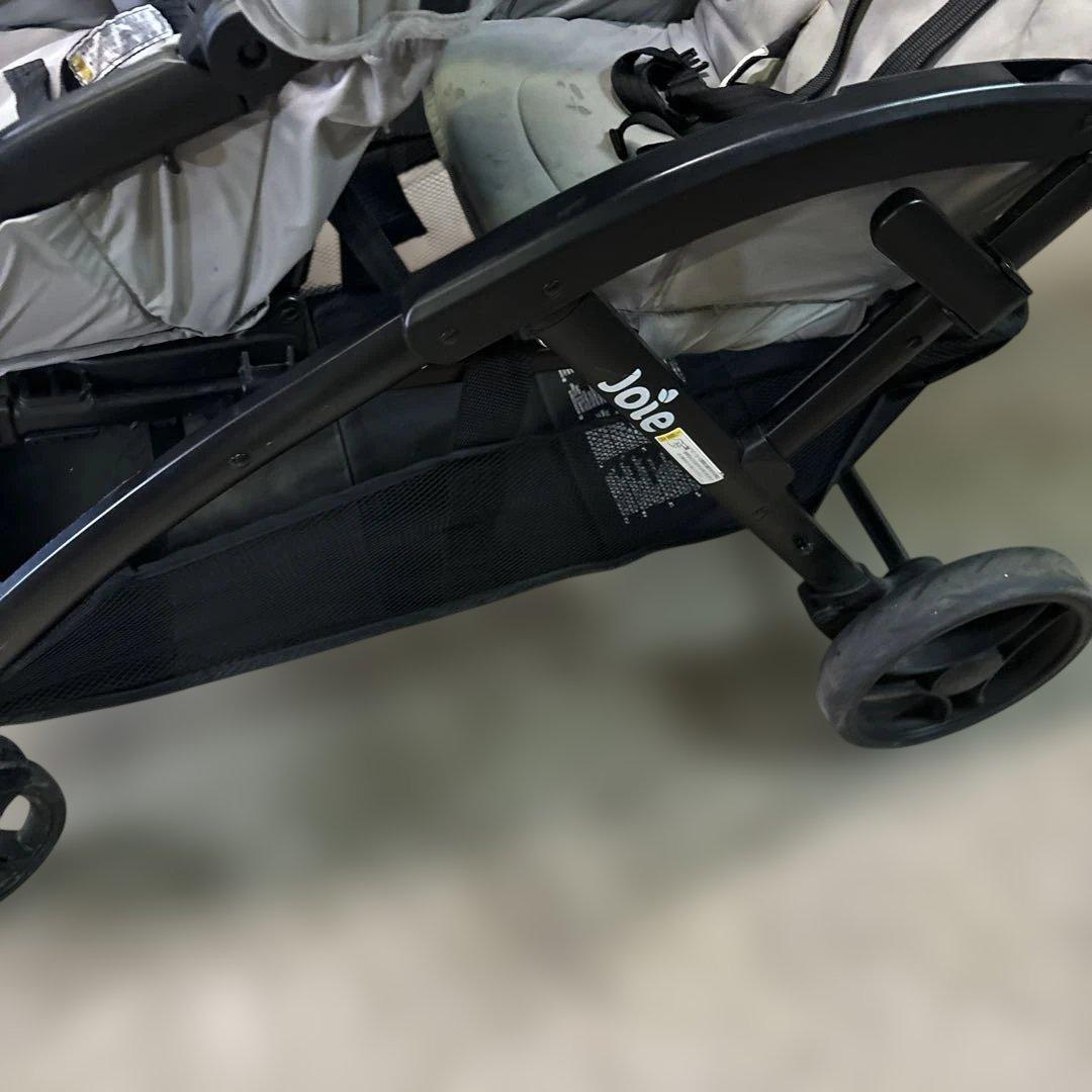joie ダブルベビーカー グレー(双子ちゃん用)引き取り限定