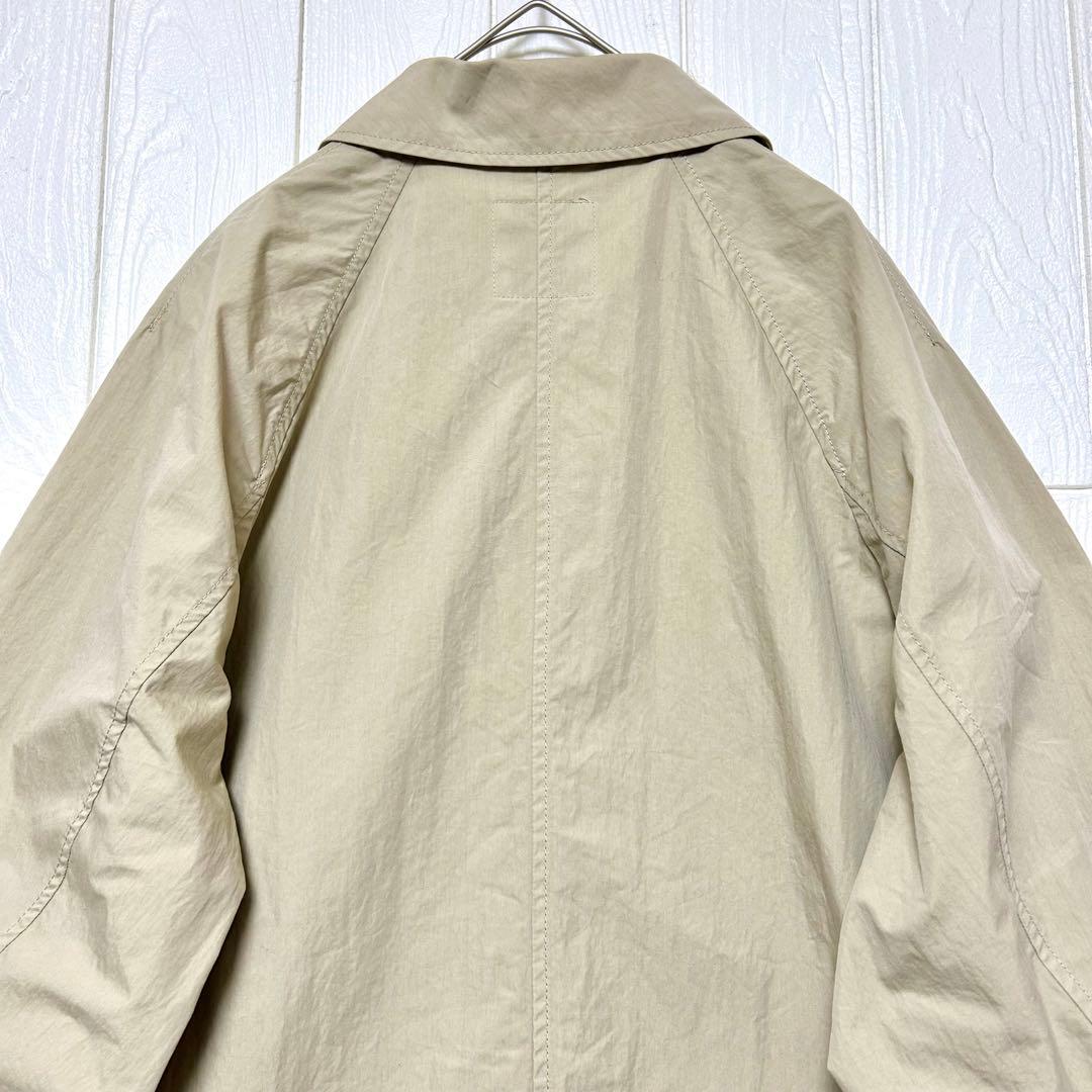 2024スピックアンドスパン コットンナイロン ステンカラーテントコート