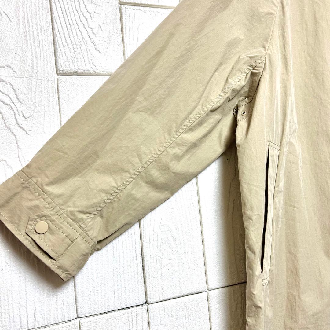 2024スピックアンドスパン コットンナイロン ステンカラーテントコート