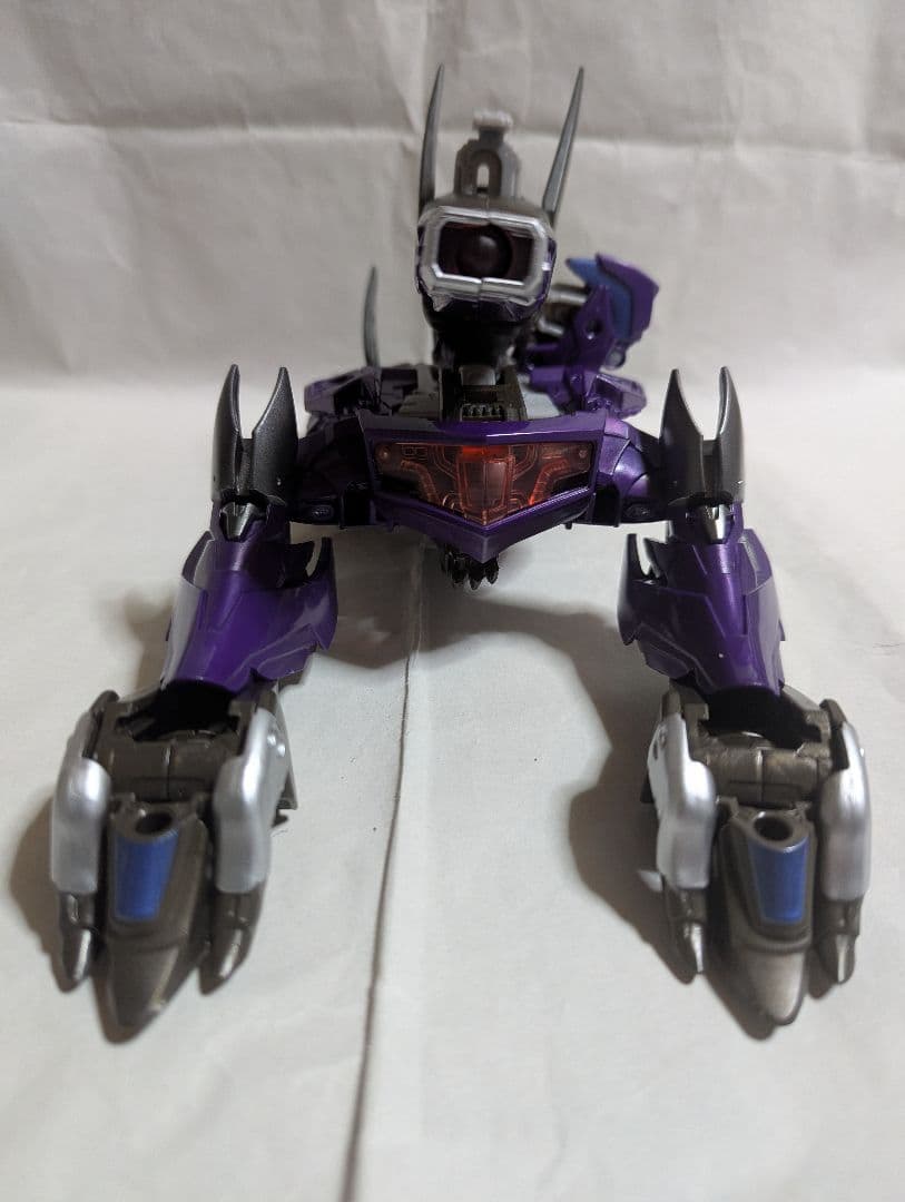 【中古 美品 付属品完備】ハンターショックウェーブ　トランスフォーマーGO!