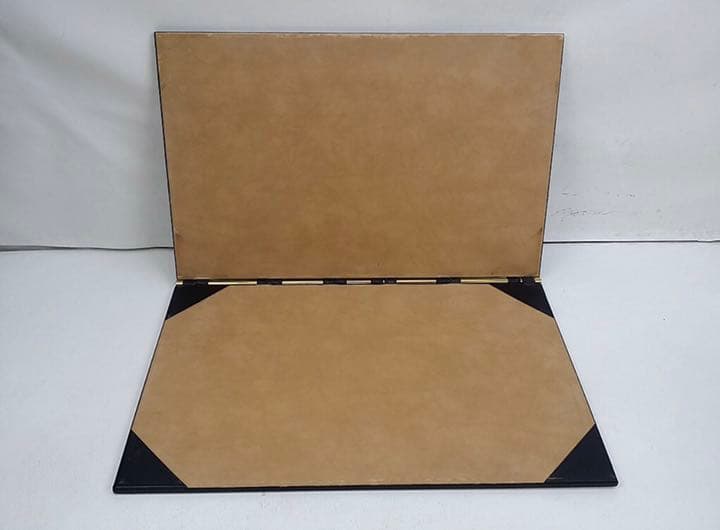 大型ヴィンテージ Gucci 35×55cm デスク事務用品二折図面書類ホルダー