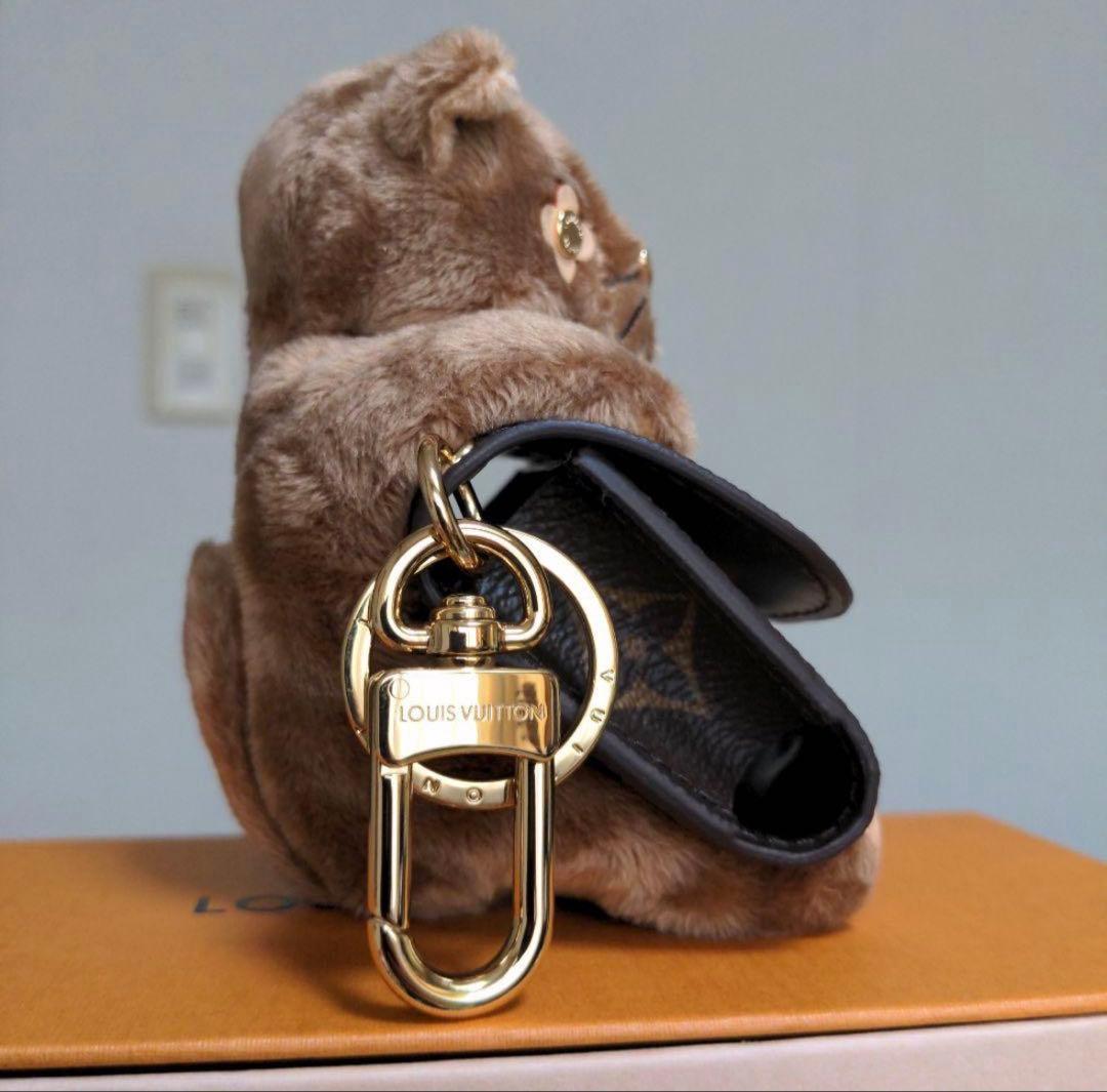 【未使用】 ルイヴィトン　バッグチャーム・LV キュート モノグラム　ネコ