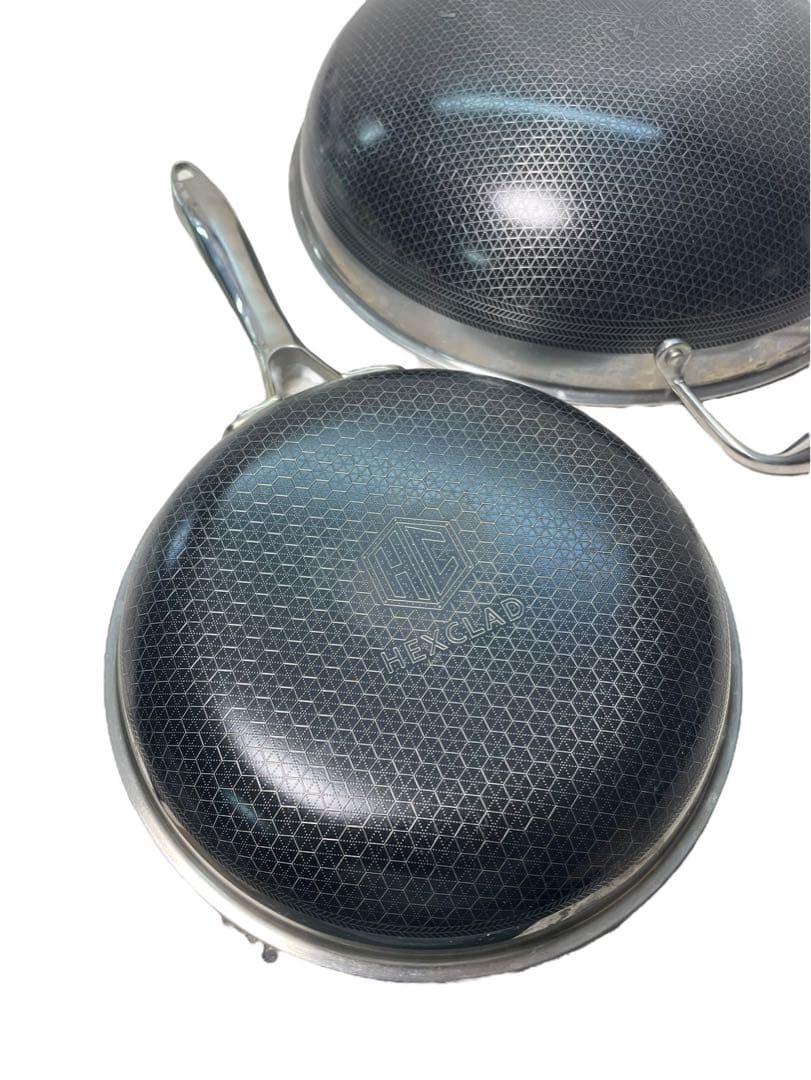 HEXCLAD ハイブリッド フライパン 20cm 30cm 蓋付きセット