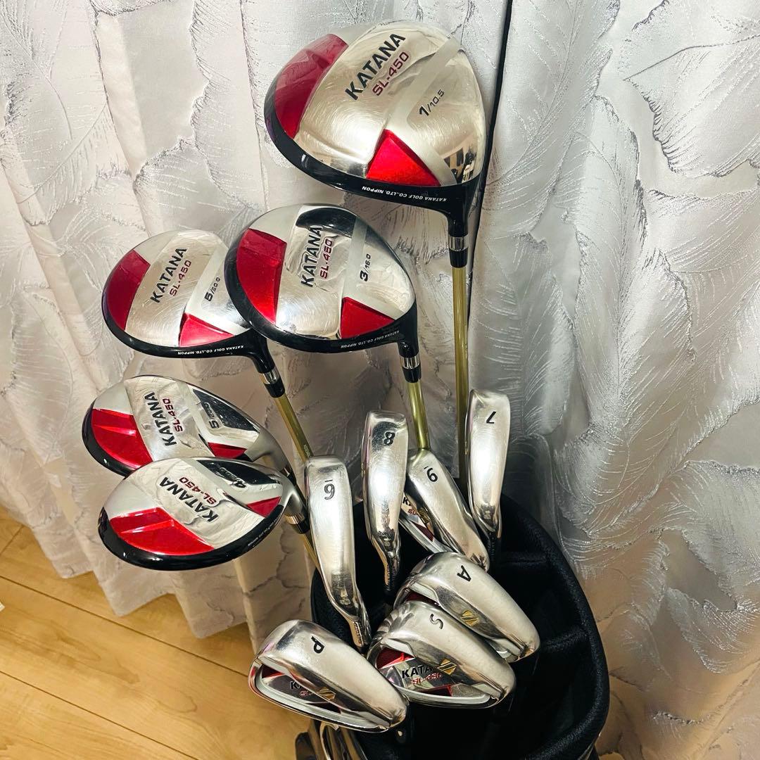 カタナ KATANA SL-450 12本　ゴルフクラブセット　右打ち