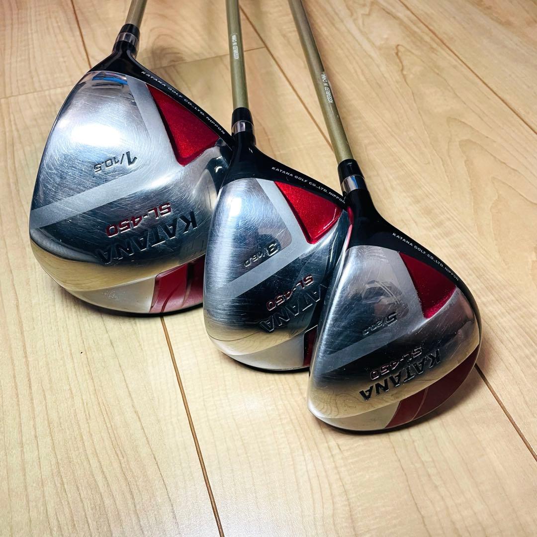 カタナ KATANA SL-450 12本　ゴルフクラブセット　右打ち