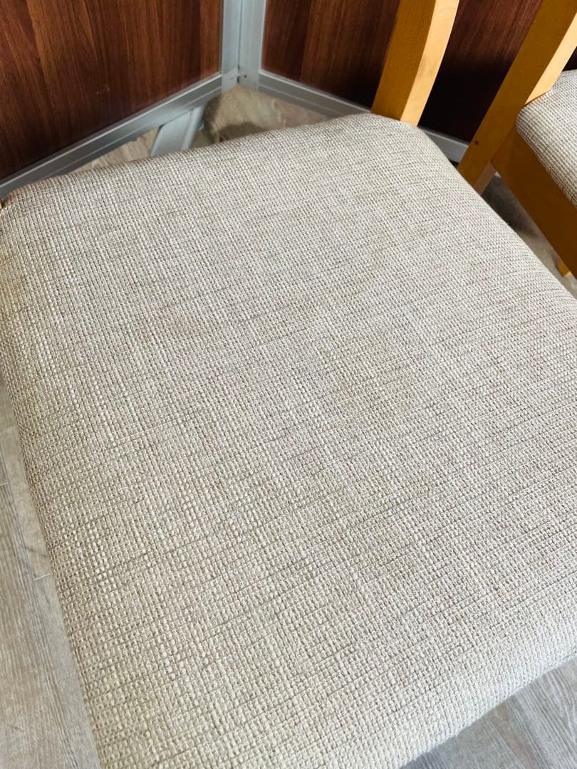 ニトリ　シンプルモダン ダイニングチェア 2脚セット