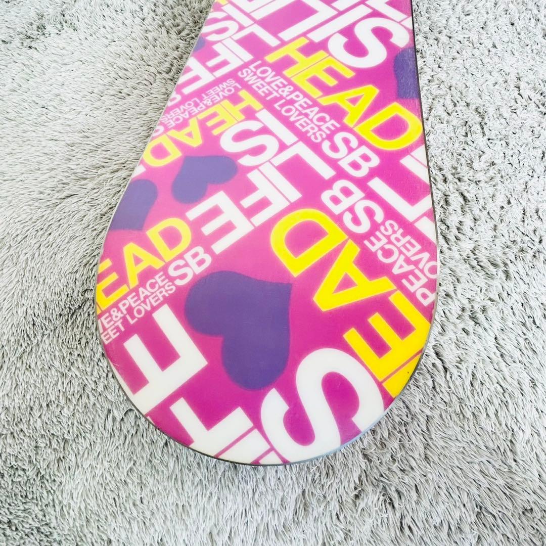 【初心者おすすめ 】HEAD　レディース　スノーボード　セット　146cm