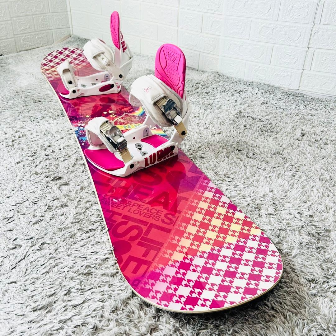 【初心者おすすめ 】HEAD　レディース　スノーボード　セット　146cm