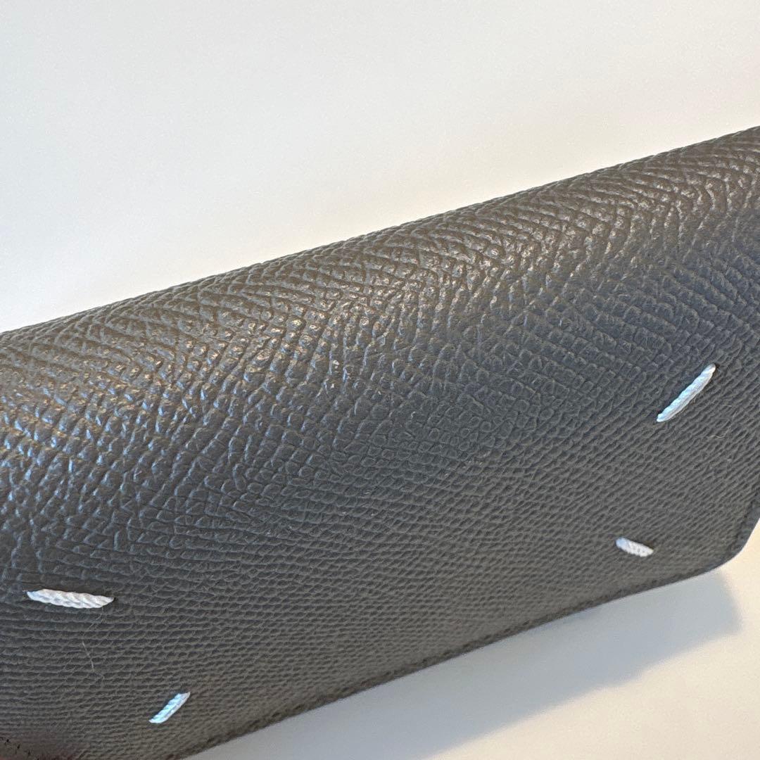 マルジェラ　三つ折り財布　グレー