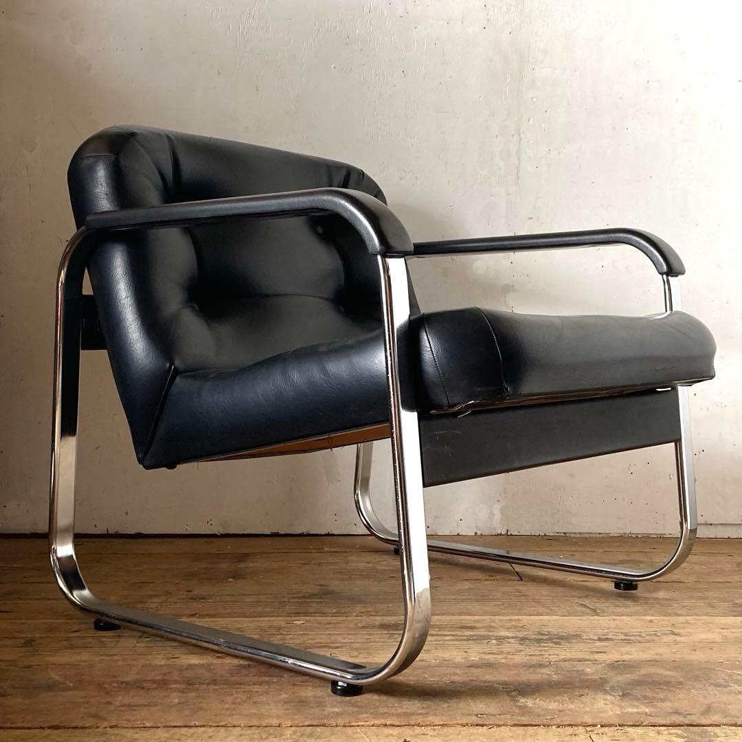 国産ヴィンテージ シングルソファ ミッドセンチュリー ラウンジ チェア1