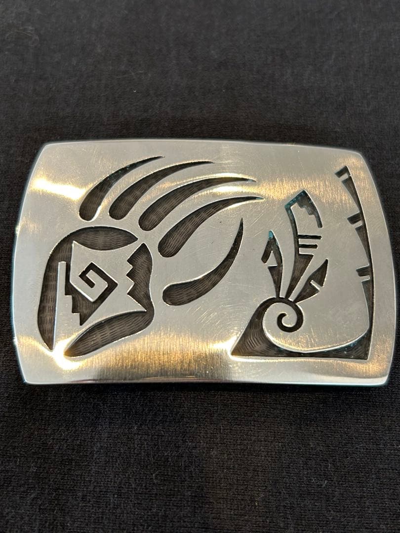 ホピ族 YOWYTFWA作　バックル