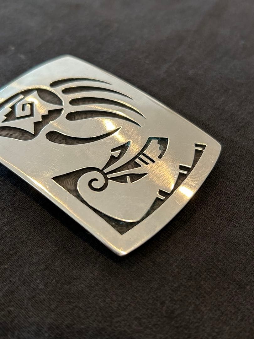 ホピ族 YOWYTFWA作　バックル