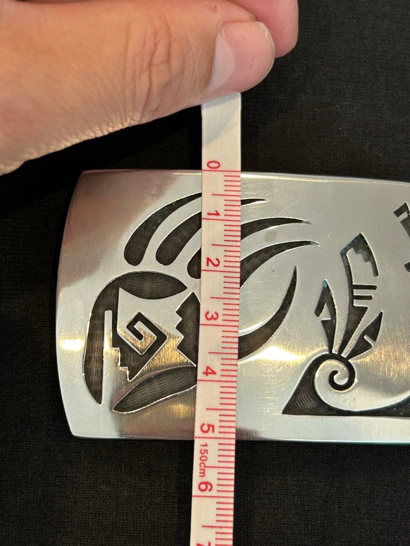 ホピ族 YOWYTFWA作　バックル