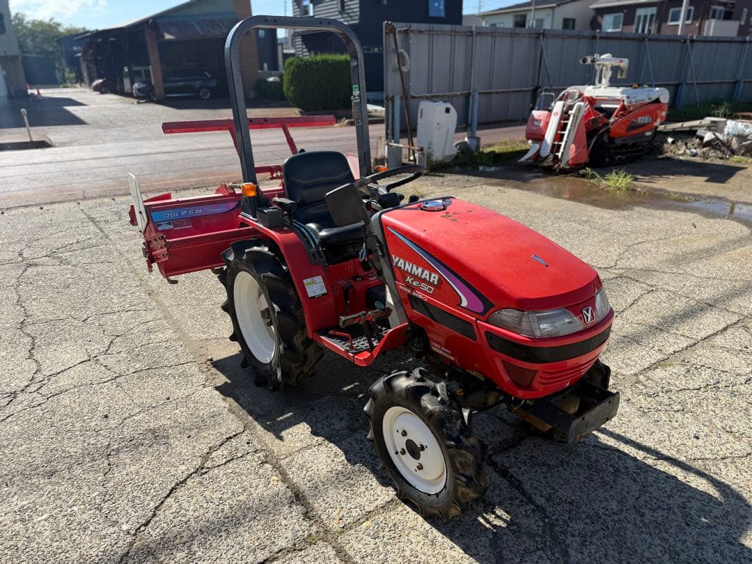 「新潟県長岡市発」ヤンマートラクター　ke-50 自動水平 4WD 動作確認済み
