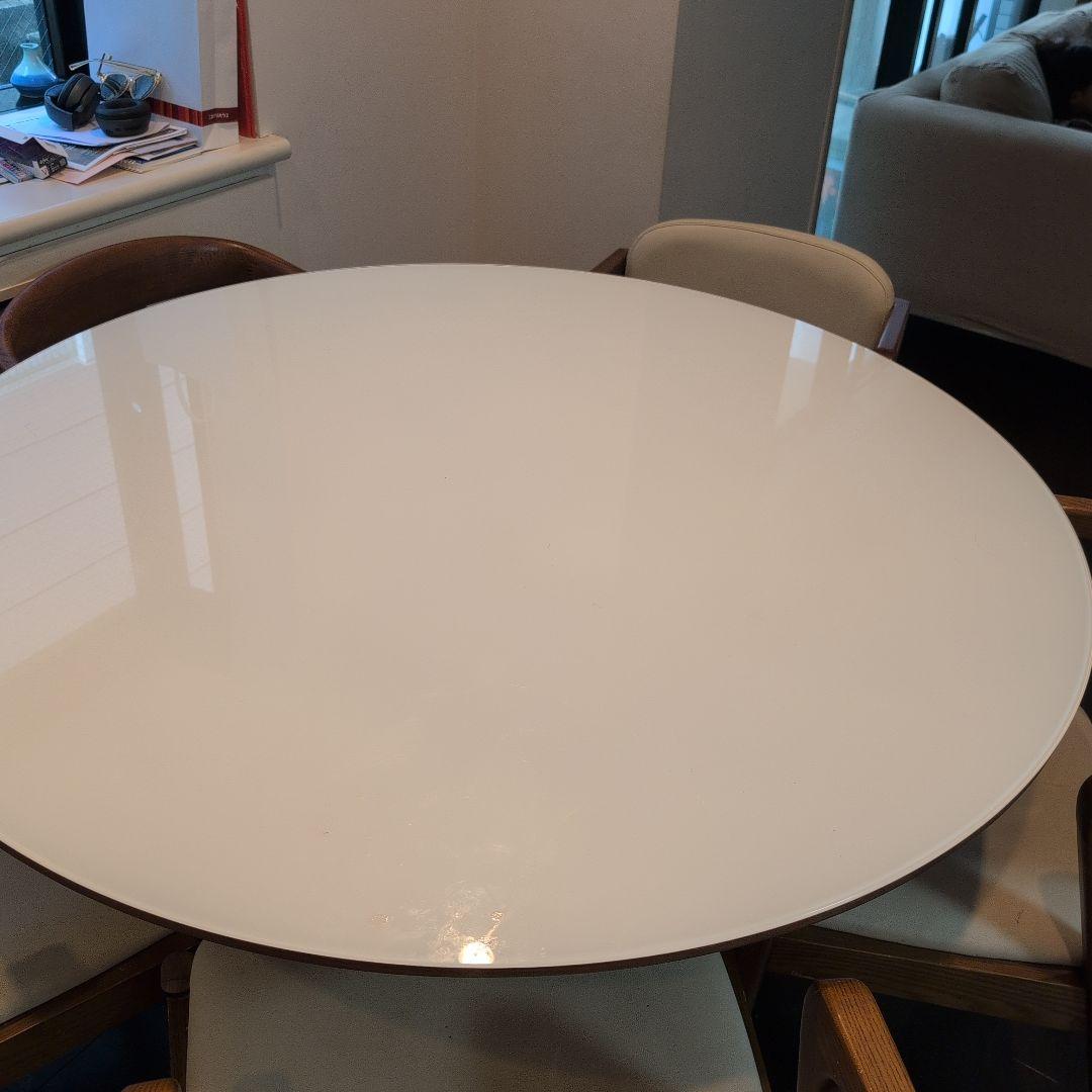 【サニー様限定】Armonia円形ホワイトダイニングテーブル