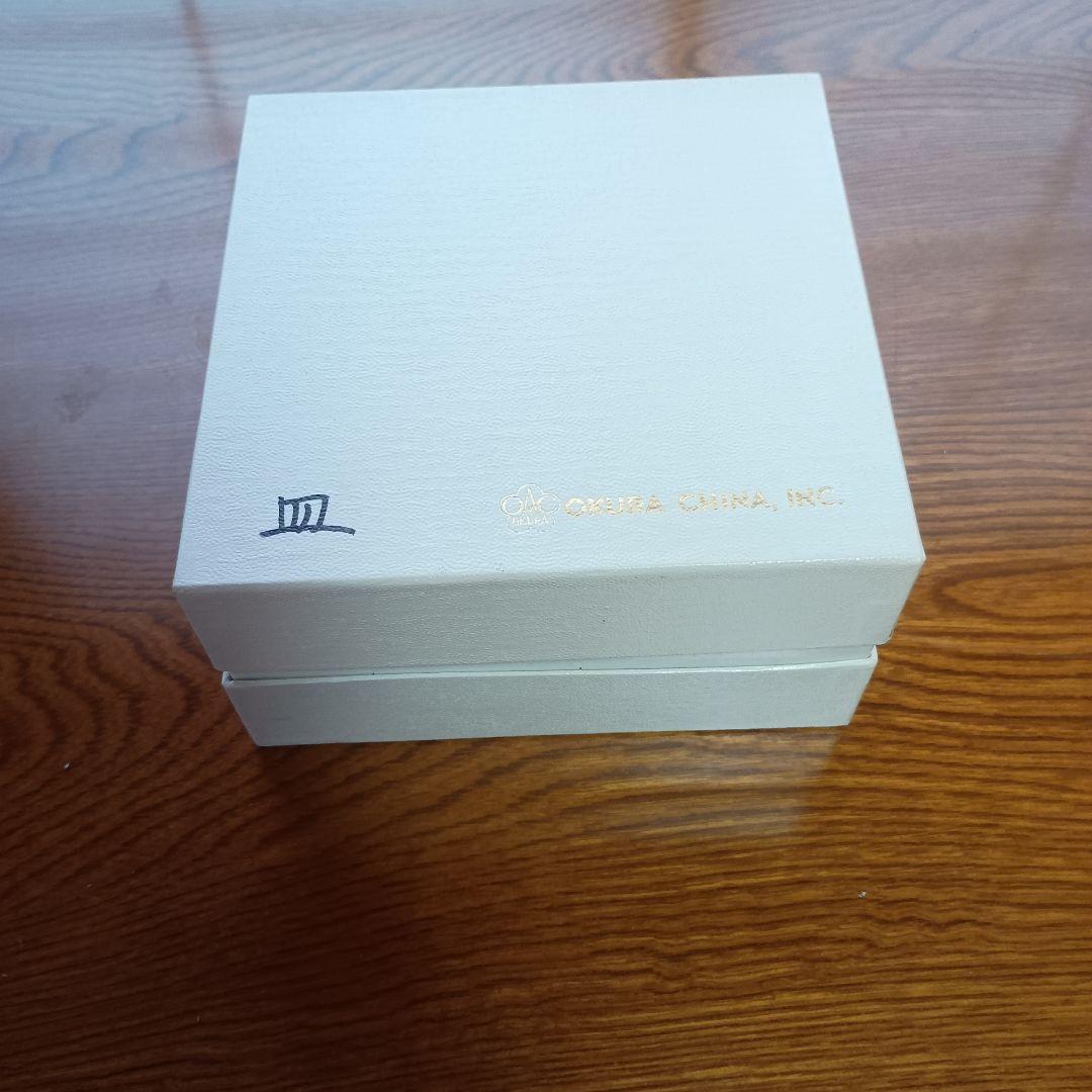 大倉陶園　源氏物語　金彩　銘々皿　桐壺／空蝉／須磨／紅葉賀／東屋　計皿5枚