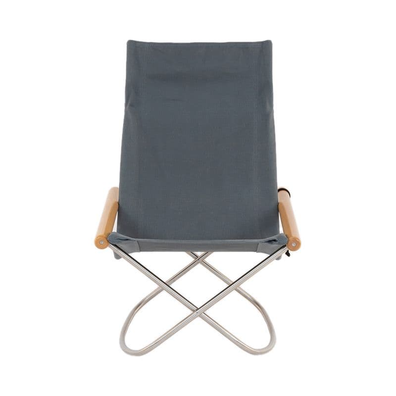 ニーチェア 折りたたみ式グレー椅子
