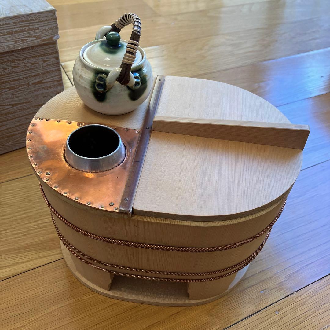 未使用　たる源　湯豆腐　木曽さわら　京都　中川木工　銘印なし