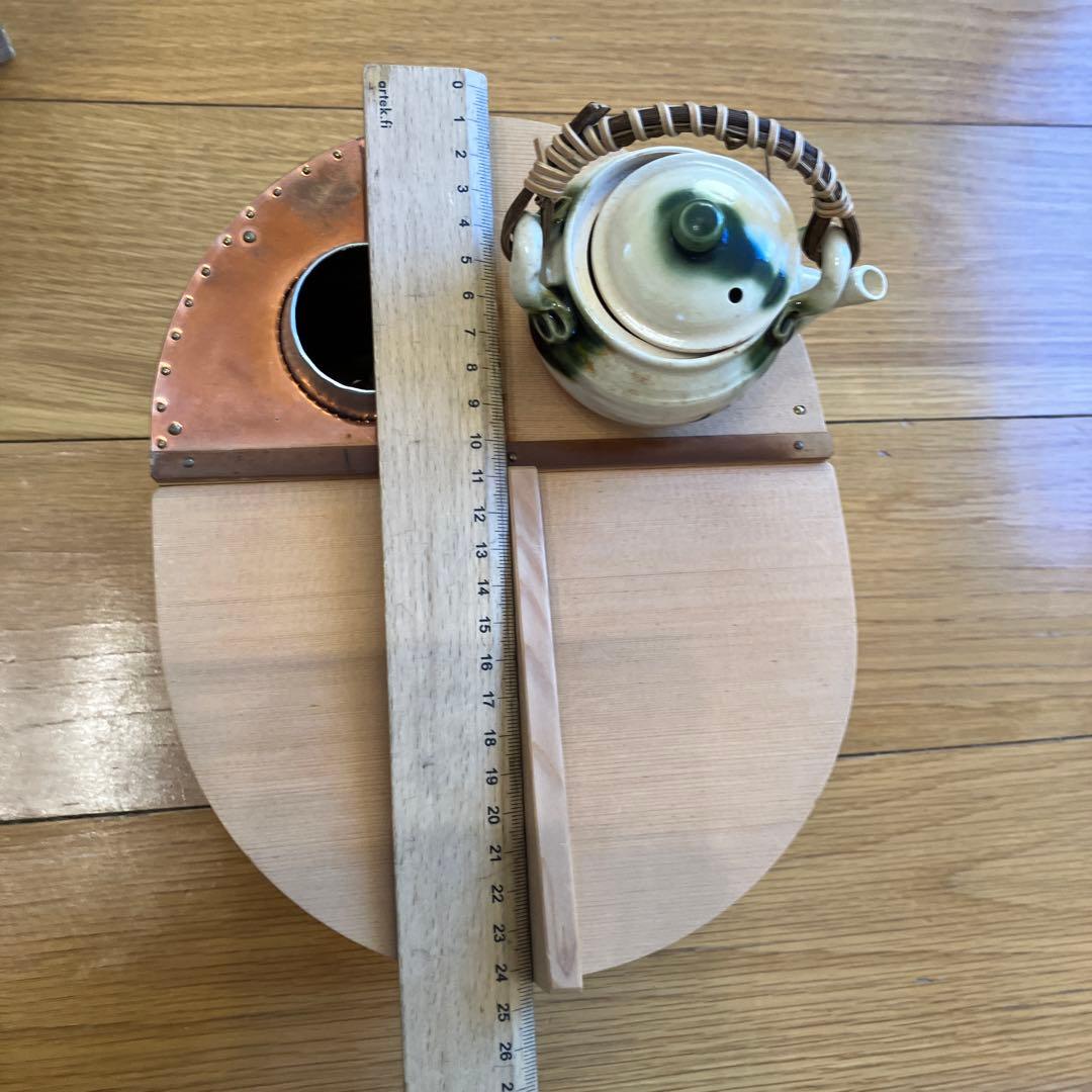 未使用　たる源　湯豆腐　木曽さわら　京都　中川木工　銘印なし