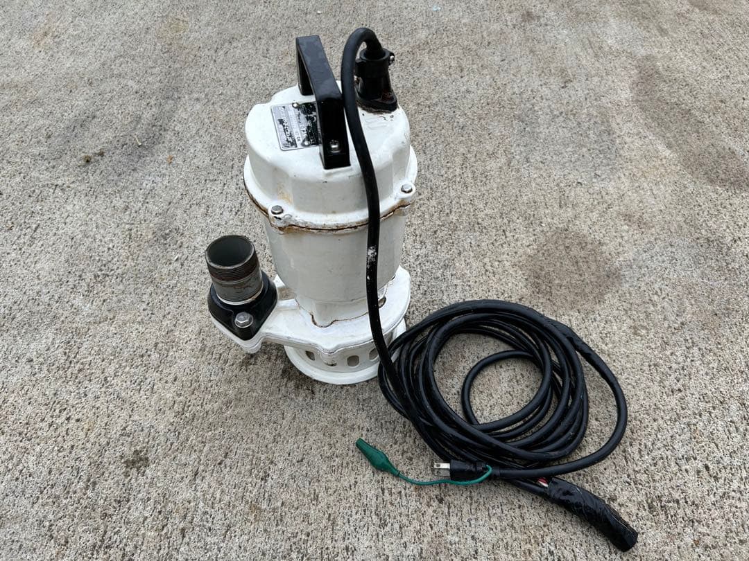 ツルミナイロンコーティング水中ポンプ自動式 NCA-3 口径40mm 50Hz