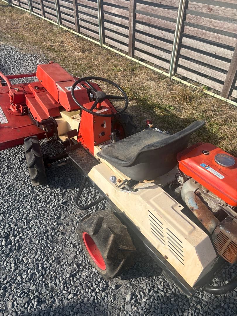 SATO SRM1200D 乗用草刈機 13馬力　トラクター　ロータリーモア