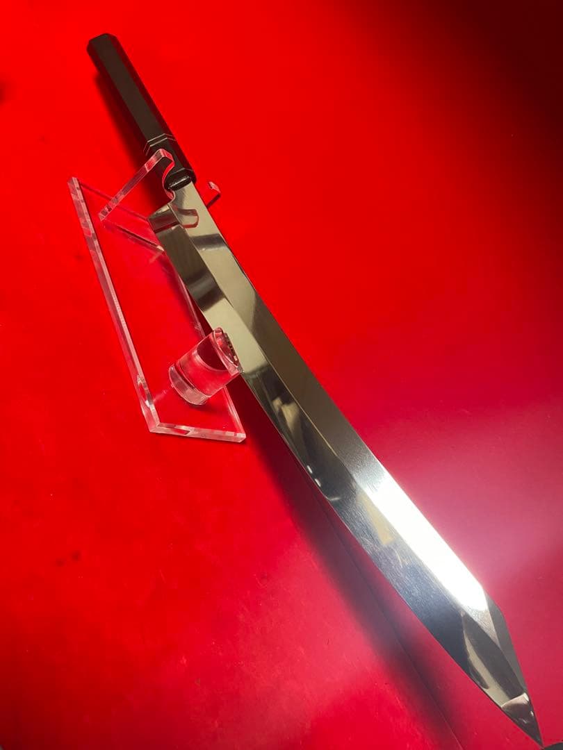 包丁　剣型切付　尺ニ　鏡面仕上げ　切味抜群箱付　未使用品