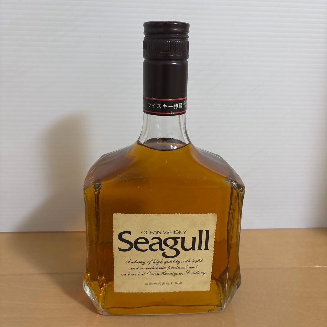 【レトロ：特級表示】オーシャン ウイスキー Seagull43度 720ml