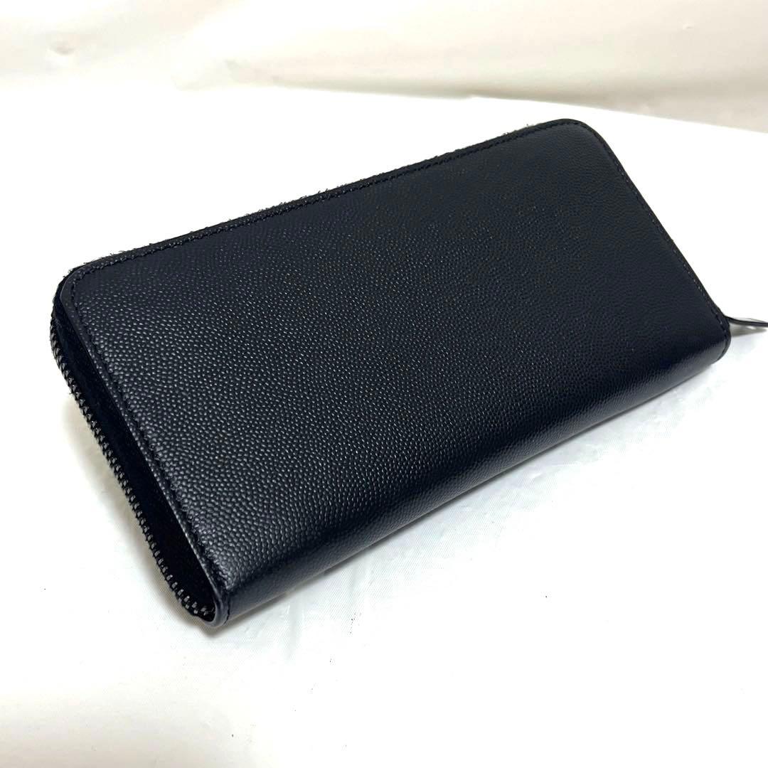 【値下げ中】【極美品】SAINT LAURENT サンローラン カサンドラ長財布