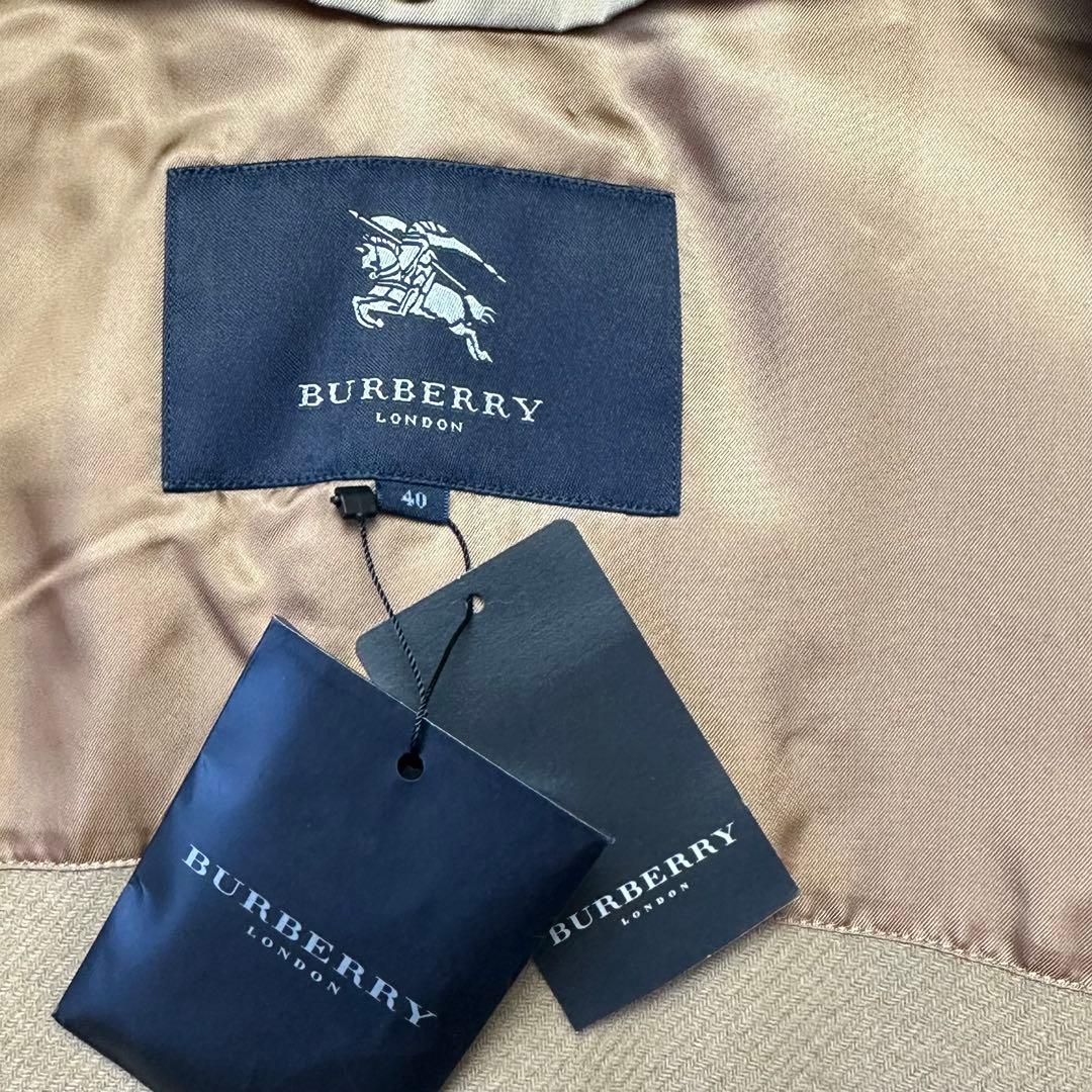 新品タグ付♡バーバリーロンドン　トレンチコート　ライナー ベルト　ノバチェック