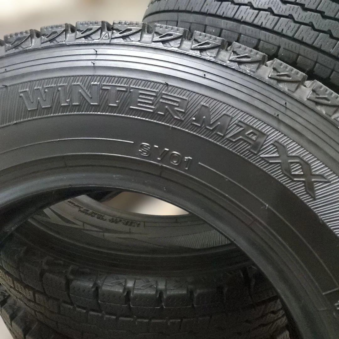 DUNLOP！スタッドレス 145/R12 4本セット！(2023年式)