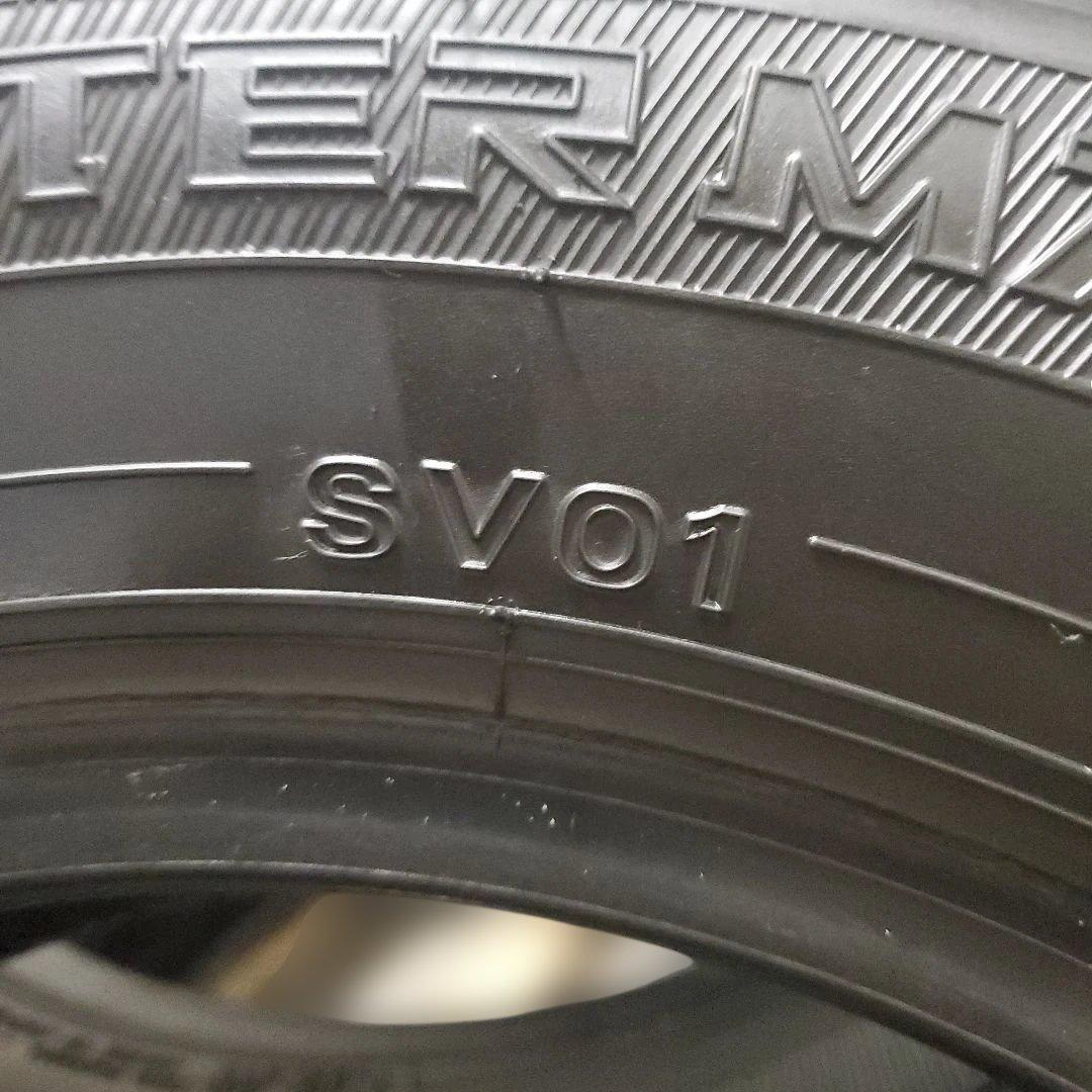DUNLOP！スタッドレス 145/R12 4本セット！(2023年式)