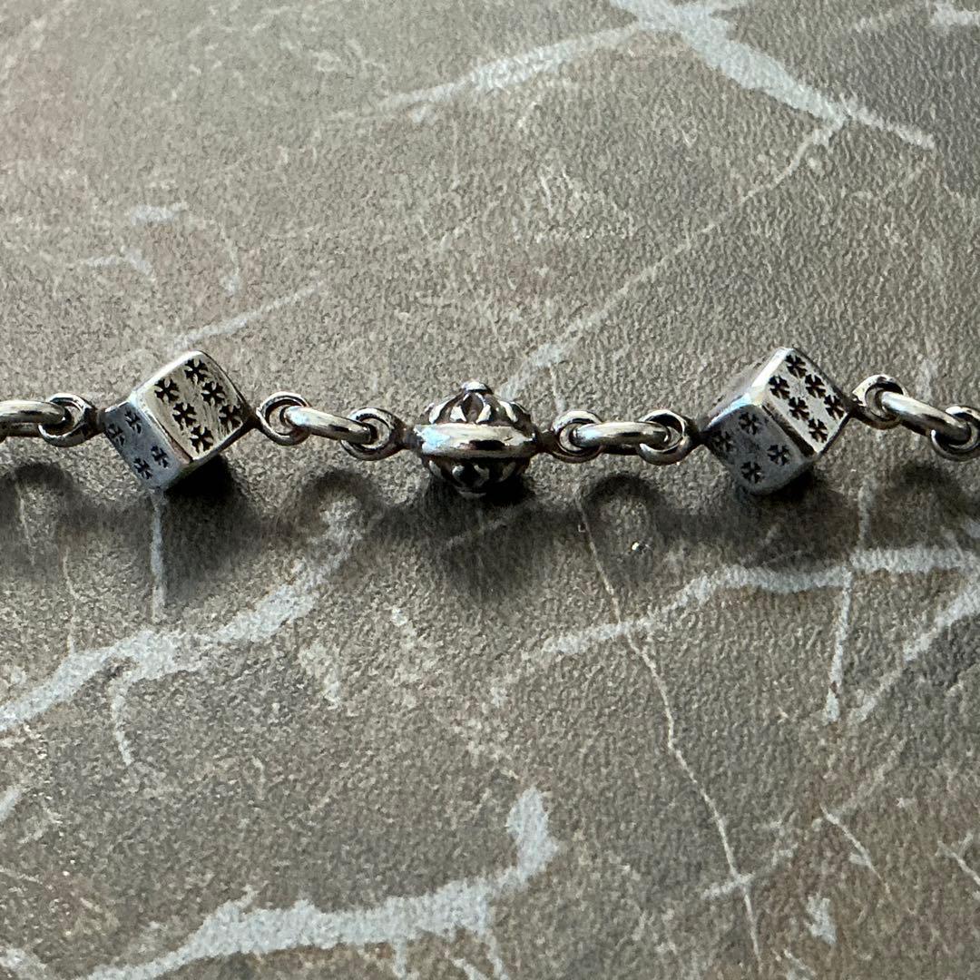 インボイス有り　CHROME HEARTS ダイスクロスボール 8LINK