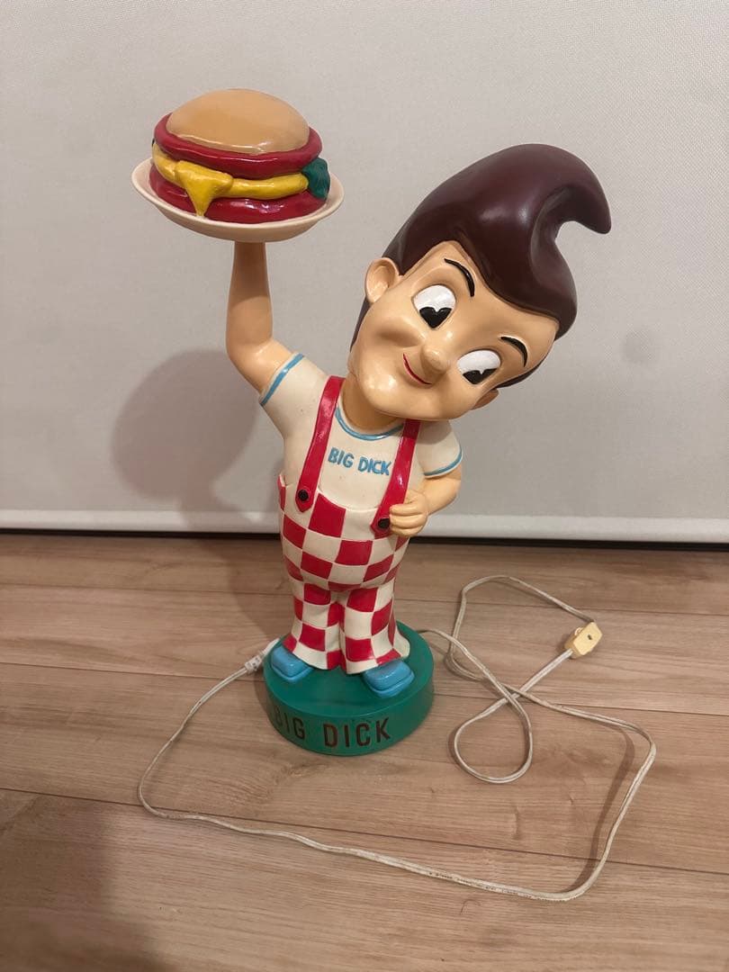 ビンテージBIG BOYオマージュBIG DICK特大スタンドライト照明
