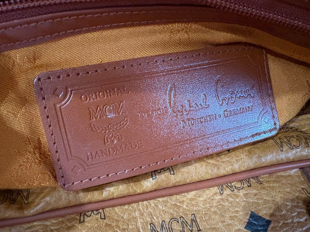 MCM ボストンバッグ（大きめ） ORIGINAL HANDMADE