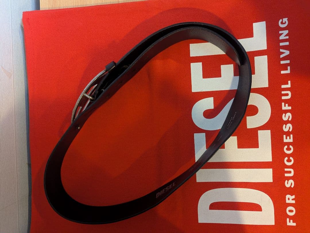 DIESEL 正規品 1DR オーバルDロゴベルト