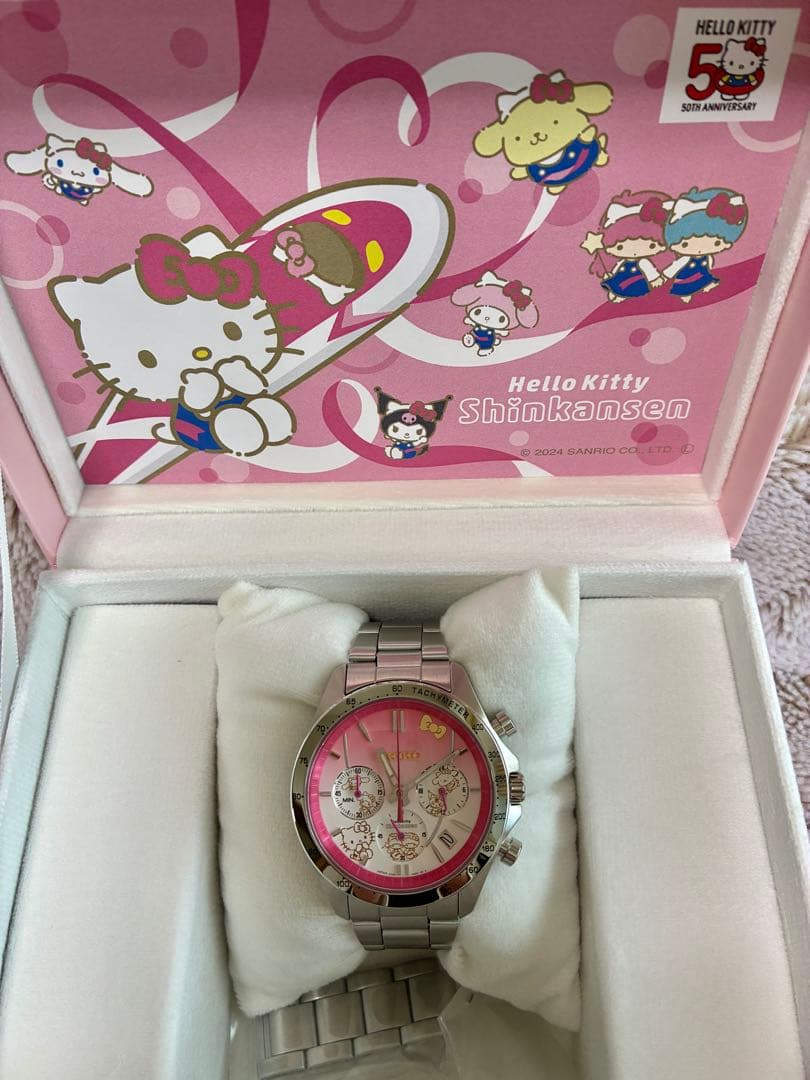 ハローキティ新幹線ウォッチMサイズSEIKO
