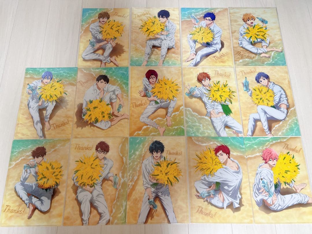 Free! Birthdayグッズ クリアファイルセット