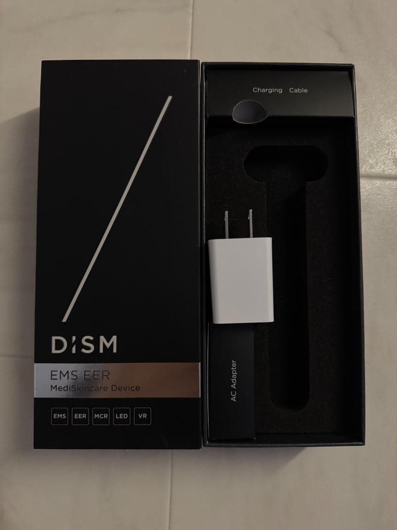 【ほぼ新品、おまけ付】Dism 美顔器　EMS EER メディスキンケア