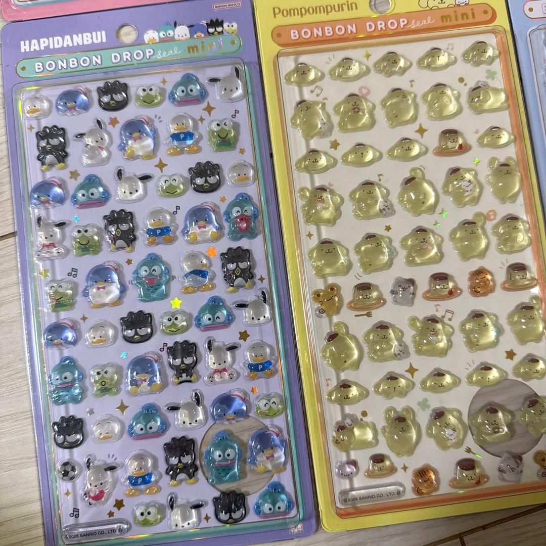 ボンボンドロップシールmini サンリオ 正規品