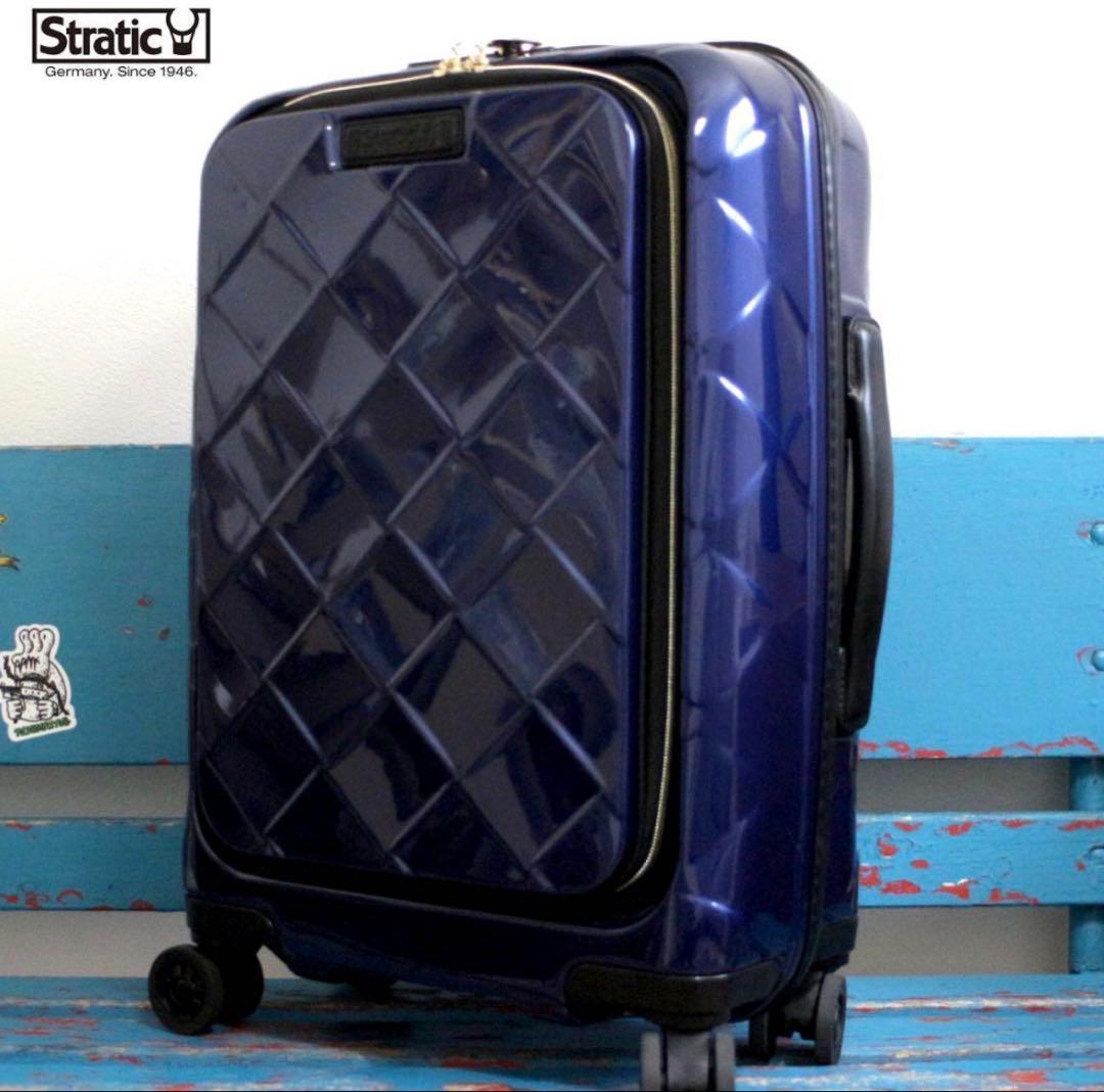 美品 Stratic キャリーケース TSAロック 機内持ち込み可 33L