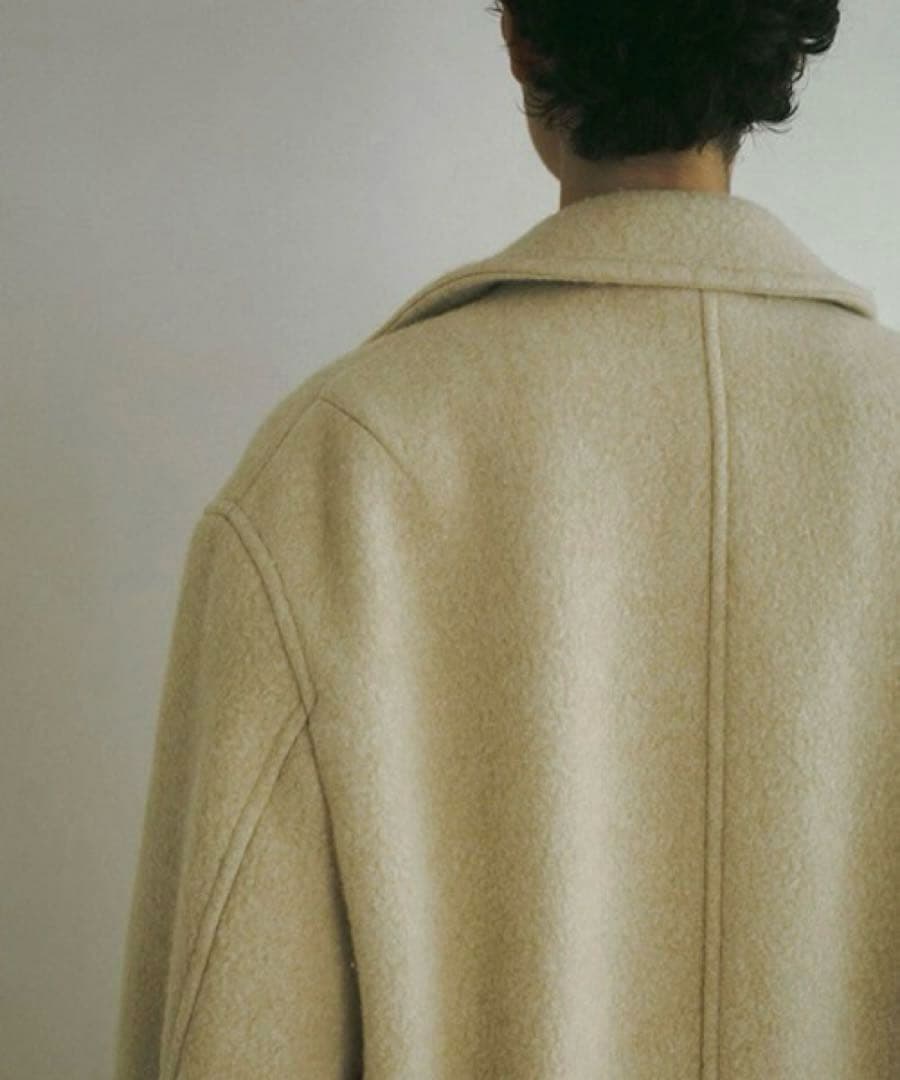 完売【新品】ETRE TOKYO ダブルブレストウールコート