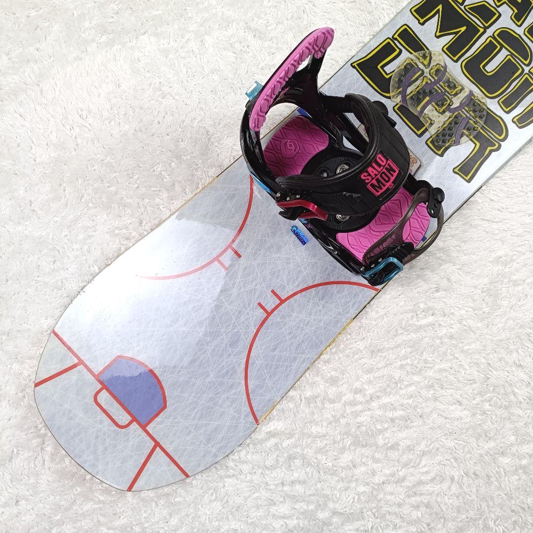SALOMONDER × RHYTHM X スノーボードビンディング セット