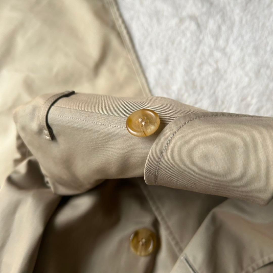 美品 バーバリー トレンチコート ノバチェック 着丈114 ベルト ライナー付き