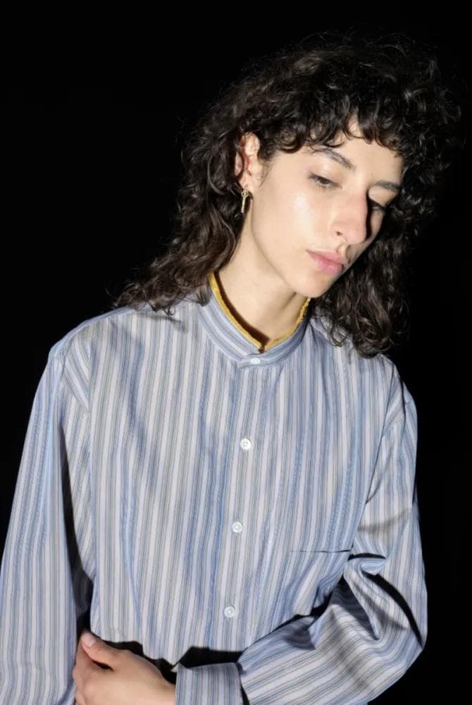 クリスタセヤ Cristaseya handmade mao shirt