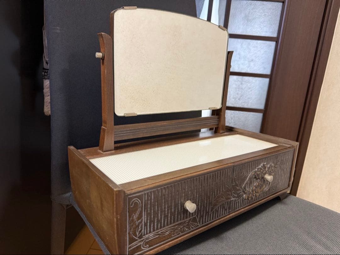 昭和レトロ 姫鏡台