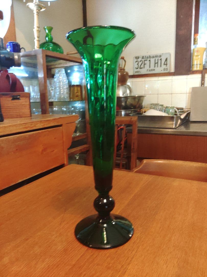 希少　フランス製　フラワーベース　花瓶　花器　ヴィンテージ　アンティーク